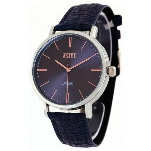Наручные часы Astel Premium, черный, фиолетовый