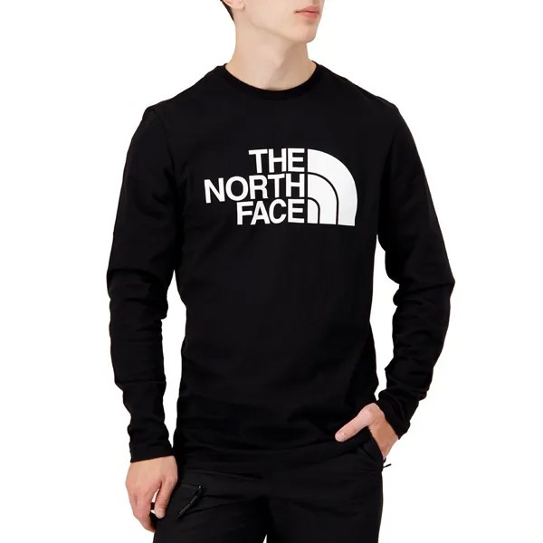Лонгслив The North Face Half Dome, черный