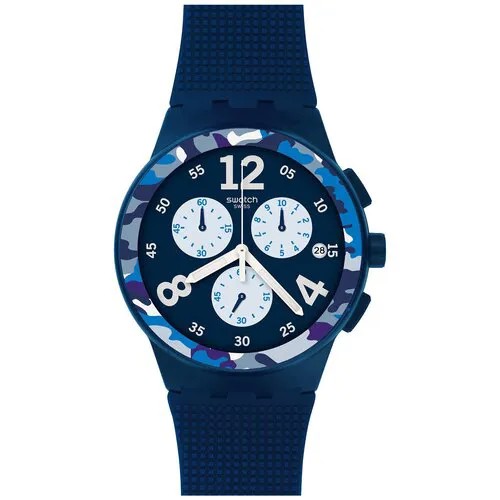 Наручные часы swatch Chrono, синий