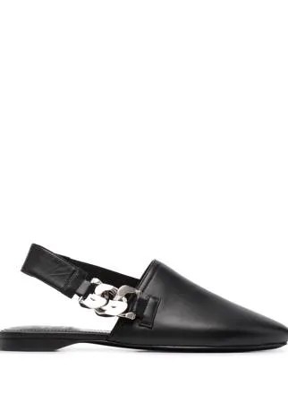 Givenchy сандалии с ремешком на пятке