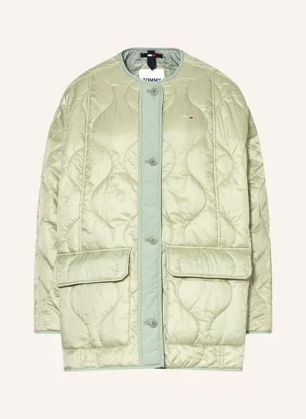 Куртка женская Tommy Jeans 1001291965 зеленая S (доставка из-за рубежа)