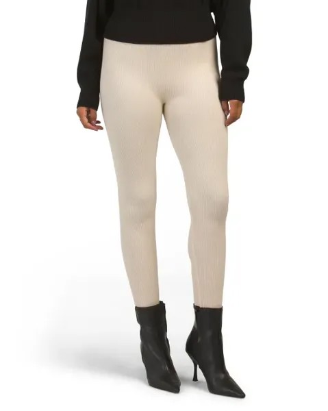 Брюки в рубчик Zara, цвет Ecru