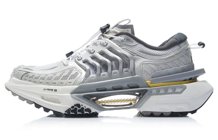 LiNing Xuankong Lifestyle Shoes Women's Low-top Grey/white