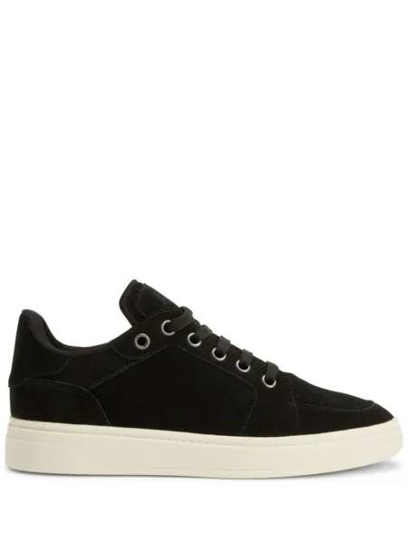 Giuseppe Zanotti кроссовки GZ94 с нашивкой-логотипом, черный