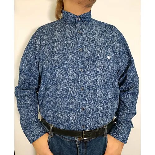 Рубашка Tonelli, размер 6XL, синий
