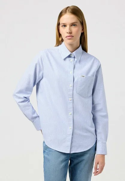 Рубашка Wrangler, светло-синий