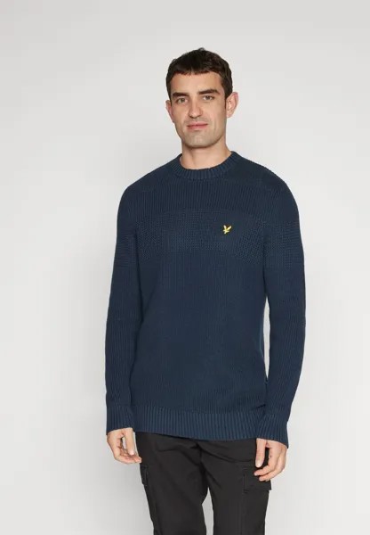 Джемпер STRIPE CREW NECK JUMPER Lyle & Scott, синий