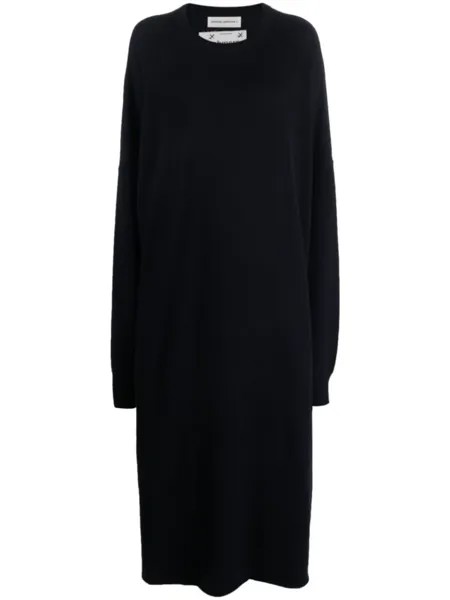 Extreme cashmere трикотажное платье макси 289 May, черный
