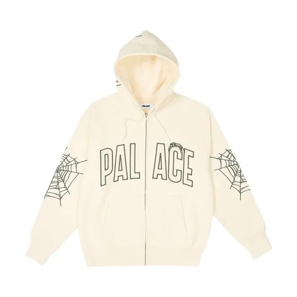 Толстовка Palace Spider Zip 'Soft White', белый