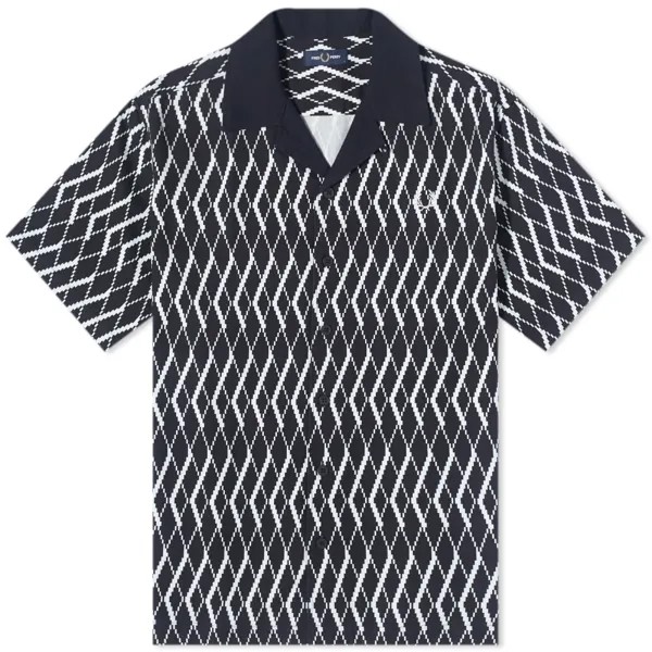 Отпускная рубашка с принтом Fred Perry Argyle