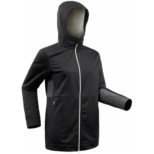 Куртка для лыж и сноуборда SNB HDY женская, размер: L, цвет: Черный/Угольный Серый DREAMSCAPE Х Decathlon