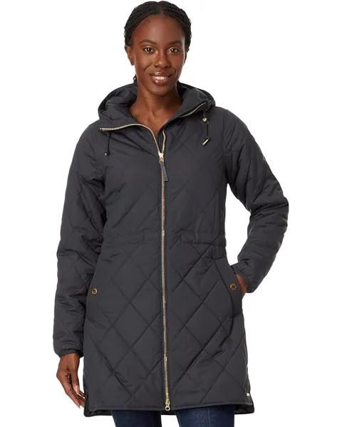 Пальто L.L.Bean Cozy Quilted, цвет Darkest Gray