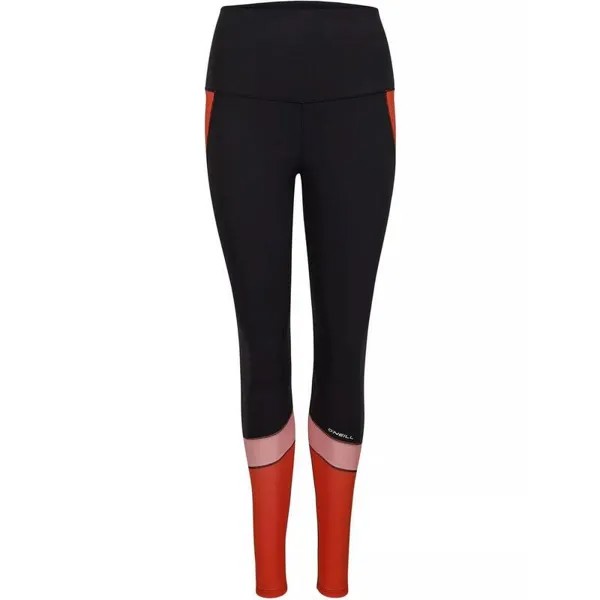 Спортивные брюки PW Active с принтом женские - черные O'NEILL, цвет rosa