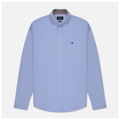 Мужская рубашка Hackett Lightweight Flannel голубой , Размер S
