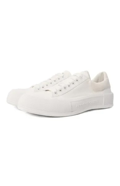 Текстильные кеды Deck Plimsoll Alexander McQueen