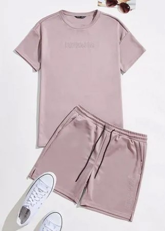 Мужская пижама с вышивкой