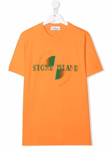 Stone Island Junior футболка с логотипом