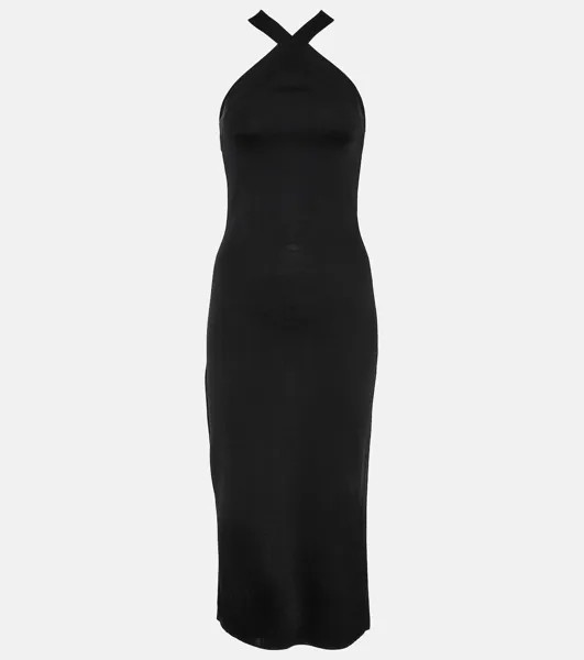 Платье миди modena из джерси Nili Lotan, черный