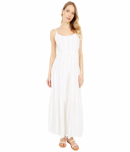 Платье bella dahl, Tiered Tie Back Maxi Dress