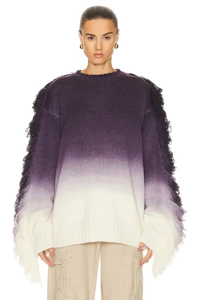 Свитер The Attico Rundie, цвет Purple Multishades