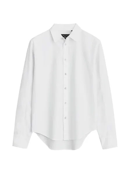 Рубашка Icon Fit 2 Engineered Oxford rag & bone, белый