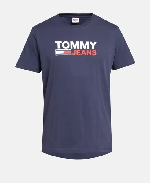 Футболка Tommy Jeans, темно-синий