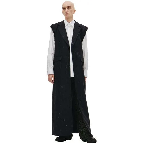 VETEMENTS Длинный пиджак без рукавов S