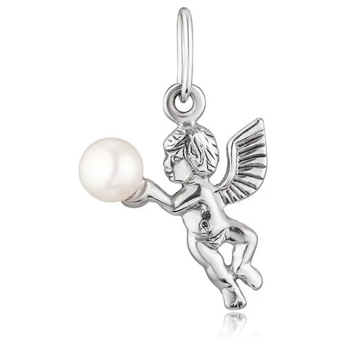 Подвеска серебряная с жемчугом арт. 2531665/9-5,5