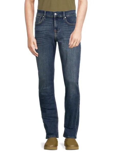 Узкие прямые джинсы Slimmy 7 For All Mankind, цвет Champlin