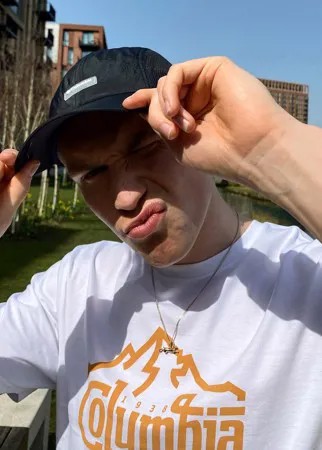 Черная кепка Columbia Chill Hike-Черный цвет