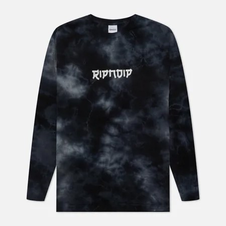 Мужской лонгслив RIPNDIP Master Nermal-San, цвет чёрный, размер M
