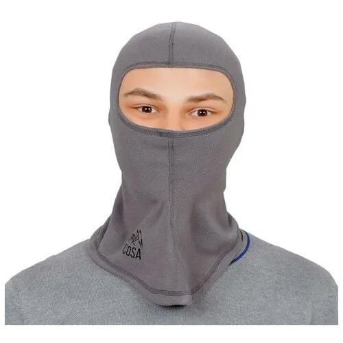 Подшлемник LYCOSA FLEECE GRAY, размер S, M, серый