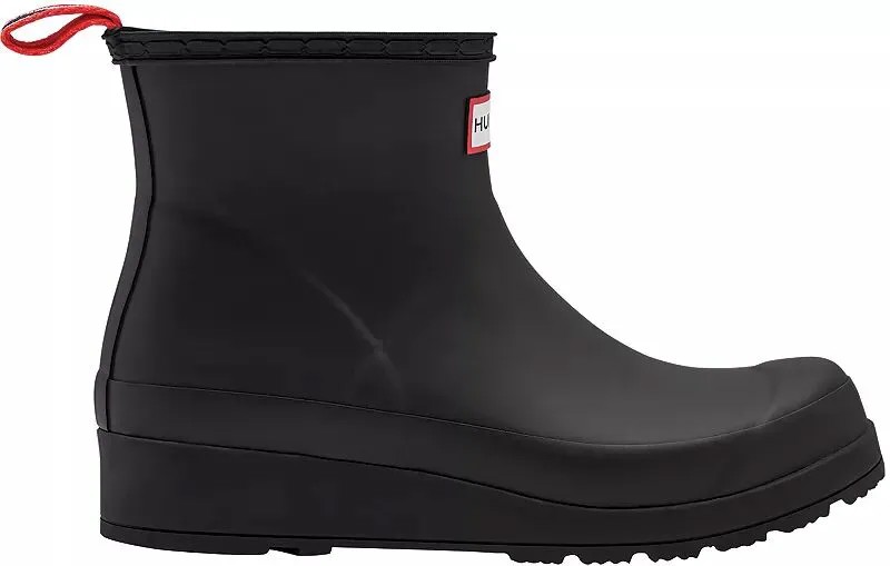 Женские короткие ботинки Hunter Boots Original Play, черный