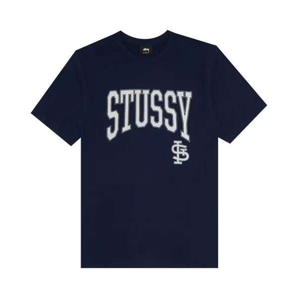 Футболка Stussy IST 'Navy', синий