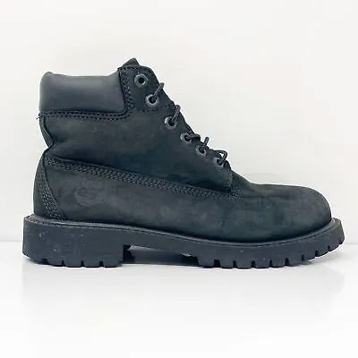 Timberland Boys Premium 6 12707 Черные кроссовки для походов Размер 3 M