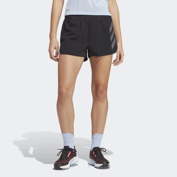 Шорты для бега по пересеченной местности TERREX Agravic Adidas, цвет Black