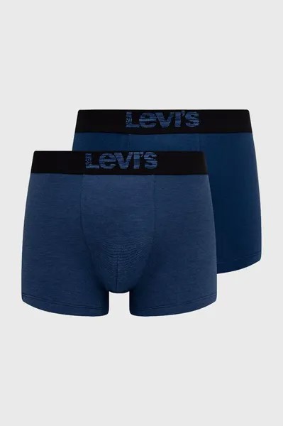 Боксеры (2 пары) Levi's, синий