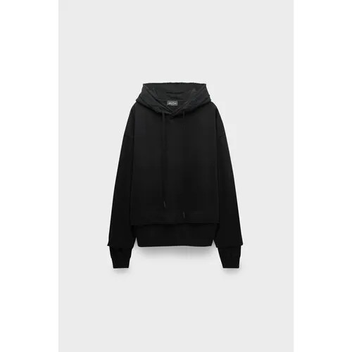 Худи Andrea Ya'aqov hoodie black, размер 54, , чёрный