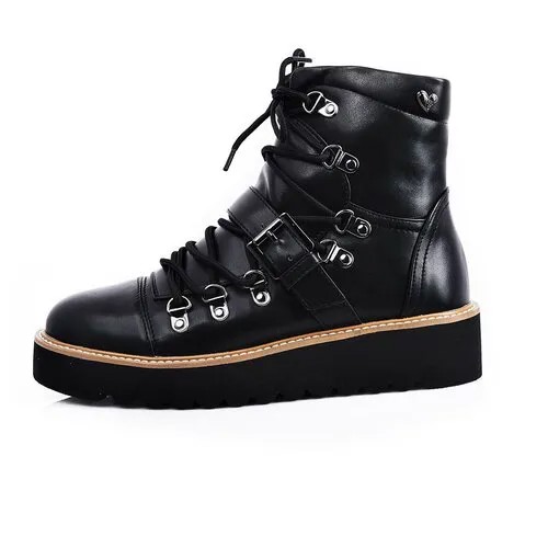 Ботинки braccialini, размер 38, черный
