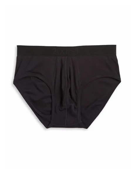 Хлопковые трусы Pima Contour с мешочком 2(X)IST, черный