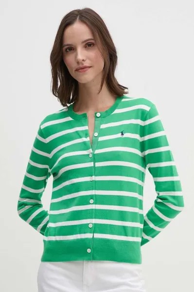 Кардиган Polo Ralph Lauren, зеленый