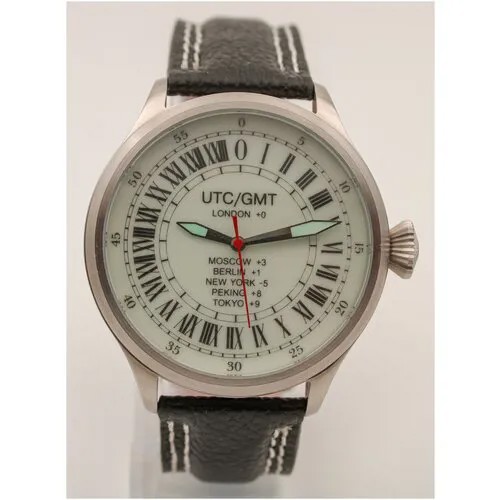 Часы наручные UTC / GMT механические