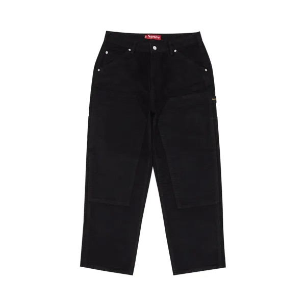 Брюки Supreme Moleskin с двойным коленом, черные