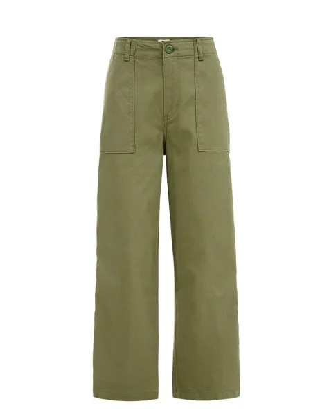 Свободные брюки We Fashion, оливковый