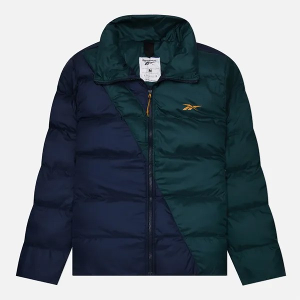Мужской пуховик Reebok Urban Synthetic Down Bomber зелёный, Размер XL
