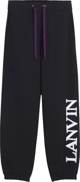 Спортивные брюки Lanvin x Future Logo Embroidered 'Black', черный