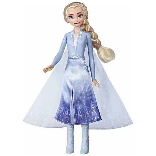 Кукла Hasbro Disney Princess Холодное сердце 2 Эльза в сверкающем платье E7000