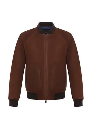 Замшевый бомбер Corneliani