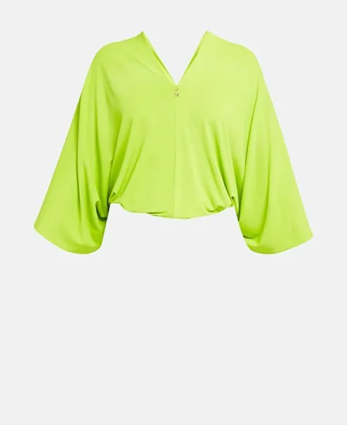 Рубашка блузка Patrizia Pepe, зеленый