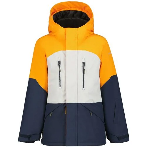Куртка ICEPEAK, размер 122, оранжевый, синий
